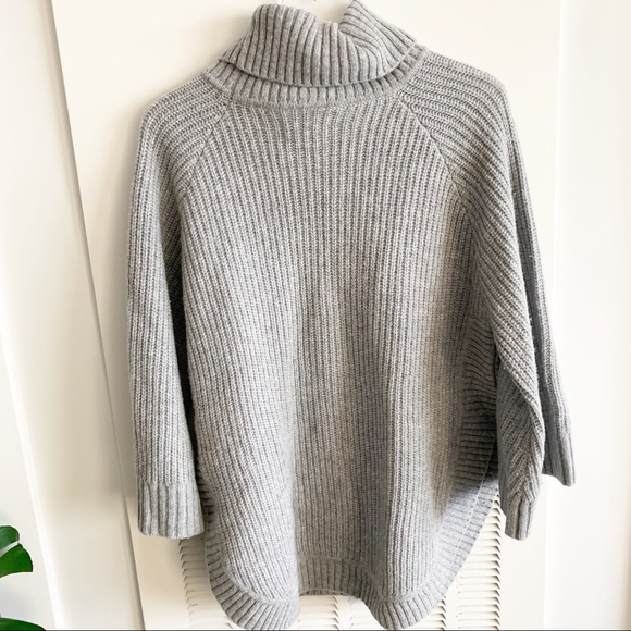 UGG Raelynn sweater turtleneck pullover grey cozy - Picture 6 of 9